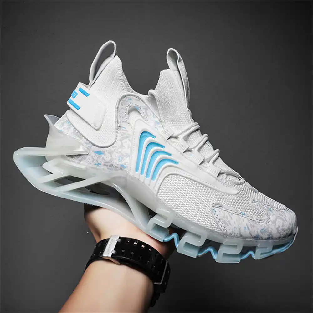 Mens Grooming Brand - Blue Slipon Long Pink Boots Light