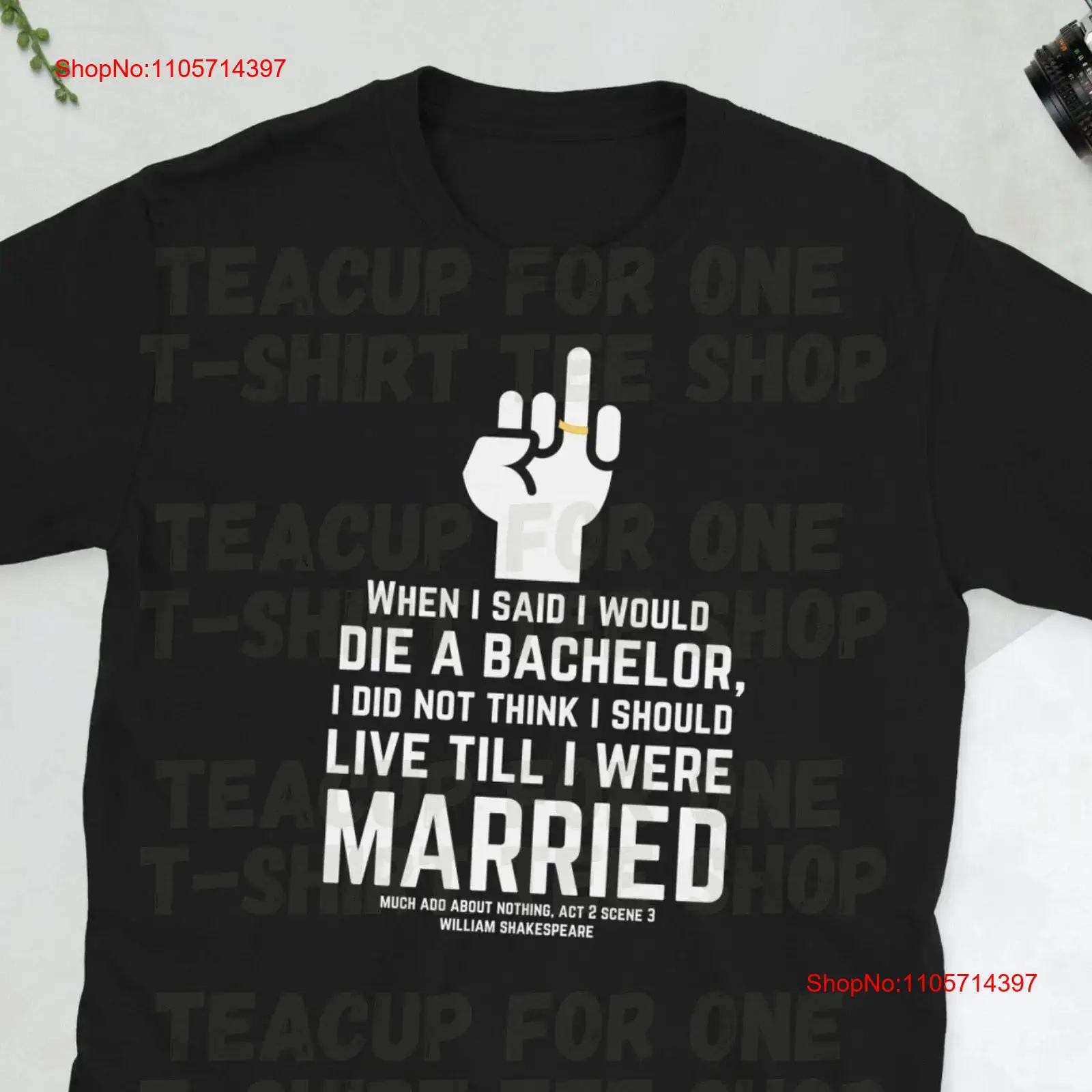 Men'S Grooming Quotes - Much Ado About Nothing Inspired T