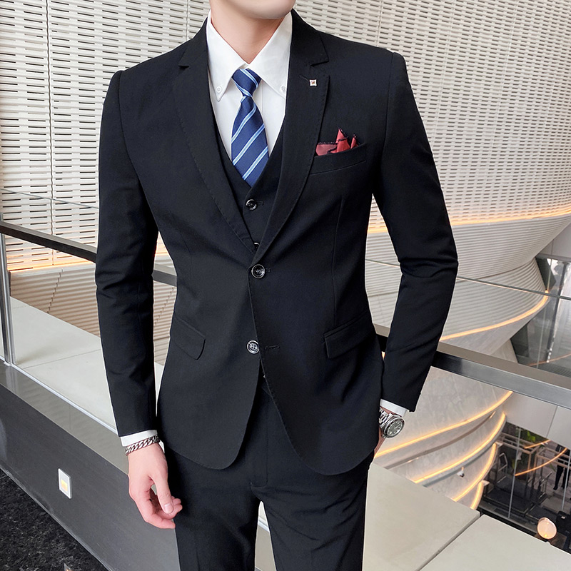 ( Jacket + Vest + Pants ) High - Mens Grooming Brand 评论和价格